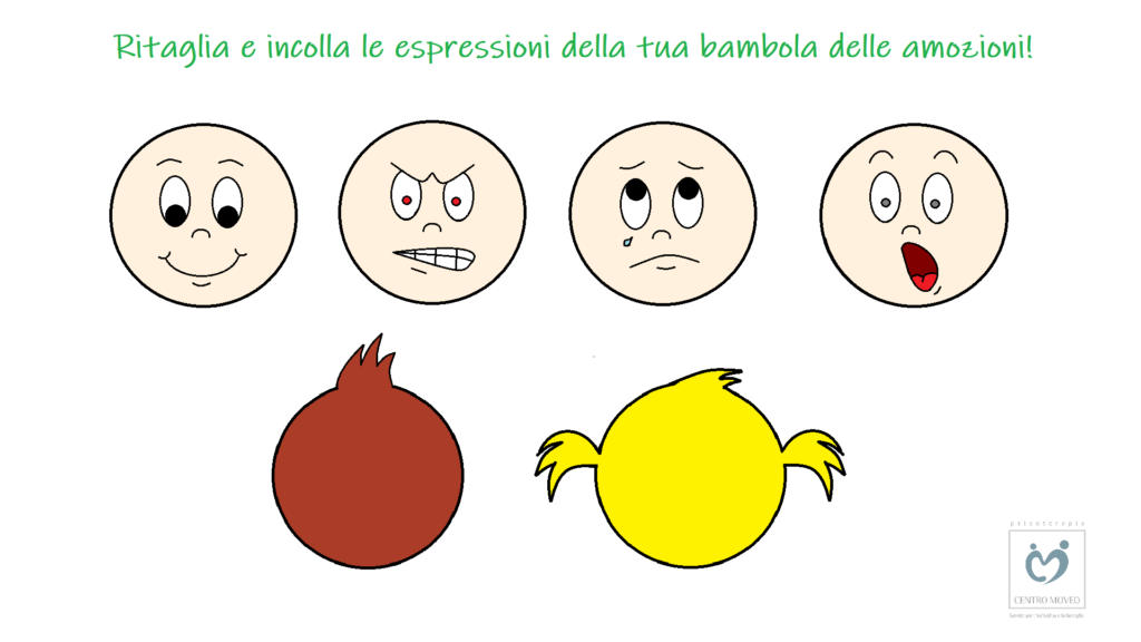 bambola emozioni colore MOVEO